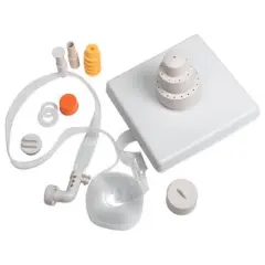 Swim Central 3-Tier Square Floating Grecian Pool Fountain - 11.75" - White