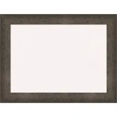 Dappled Wood Framed Corkboard, White Cork Light Bronze