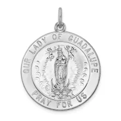 Sterling Silver Our Lady of Guadalupe Medal