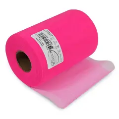 Premium Matte Tulle Spool of 6-inch X 100 Yards Fuchsia