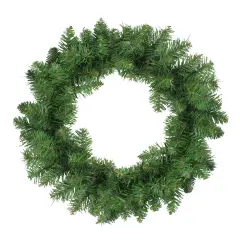 Northlight Buffalo Fir Artificial Christmas Wreath - 20" - Unlit Green