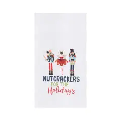 Nutcrackers For The Holidays Flour Sack Kitchen Towel