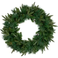 Northlight Rosemary Emerald Angel Pine Artificial Christmas Wreath - 30-Inch, Unlit Green