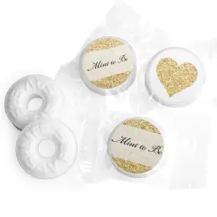 Mint to Be Wedding Mints Party Favor for Guests LifeSavers Mints (Approx. 335 mints & 324 Stickers) Gold - Assembly Required - by Just Candy