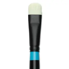 Princeton Series 6500 Aspen Synthetic Brush - Size 8, Short Oval Filbert, Long Handle