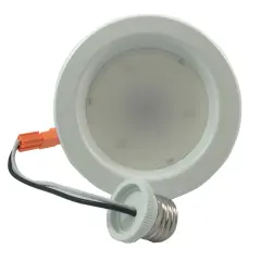 High Quality 4 inch Recessed LED 9W 2700K Downlight Kit - 65w equiv. White