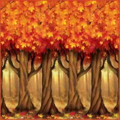 Fall Trees Backdrop (Pack of 6)