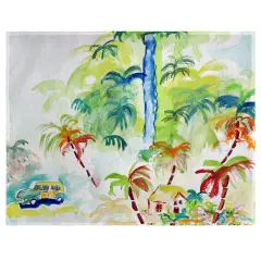 Betsy Drake Colorful Palms Place Mat Set of 4