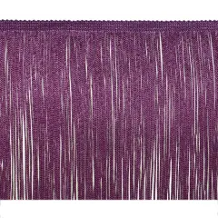 10 Yards of 4" Chainette Fringe Trim | 10 yard cut Purple