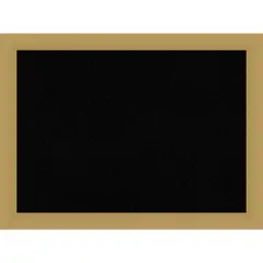 Grace Brushed Gold Framed Corkboard, Black Cork