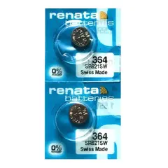 #364 Renata Watch Batteries 2Pcs
