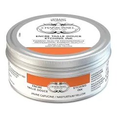 Charbonnel Etching Ink - Nasturtium Yellow, 200 ml