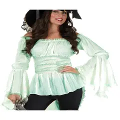 Womens Natural Pirate Lady Beige Vixen Blouse