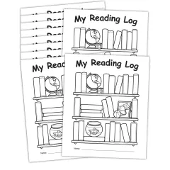 My Own Books: My Reading Log, Pack of 10