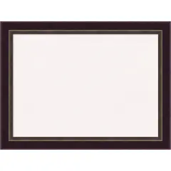 Signore Bronze Wood Framed Corkboard, White Cork