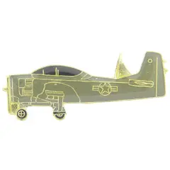 A-1 Skyraider Airplane Pin 1 1/2"