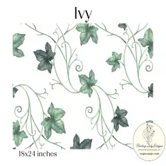 Ivy - DecoupagePaper for Crafting and Mixed Media (Medium - 18x24)