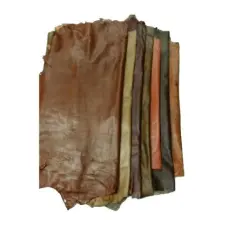 REED Leather HIDES - Whole skin 7 to 10 SF DARK BROWN