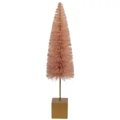 Northlight Sisal Christmas Tree Decoration- 14" - Brown
