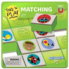 Playmonster Take 'n Play Anywhere Magnetic Game-Matching