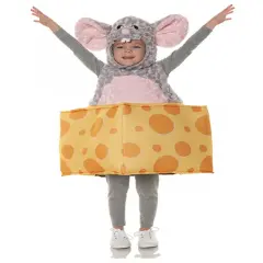 Plush Swirl Say Cheese Mouse Toddler Costume