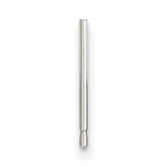 Sterling Silver Friction Post .030 x .500 inch - Pack of 12