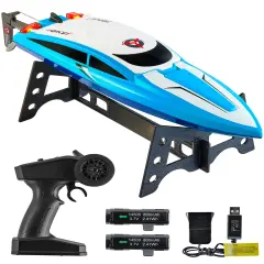 Force1 Velocity Fast RC Boat - Blue