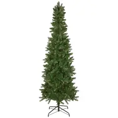 Northlight 7.5' Pre-Lit Wicklow Noble Fir Artificial Christmas Tree, Clear Lights Green