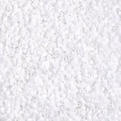 Miyuki Delica Bead 15/0, DBS0200, White