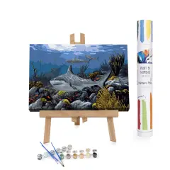 Treasure Hunters &ndash; Paint by Numbers Kit | DIY Painting | Canvas Art for Adults