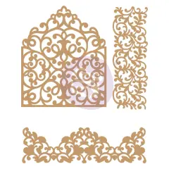 Prima Marketing Inc Chipboard Diecut - In The Garden - 3 Pcs, 1.5-4.5 655350647360