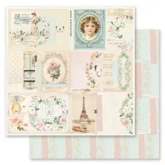 Miel Collection 12x12 Sheet - Todo Lo Que Amo - 12x12 in, w foil details (10 SHEETS)