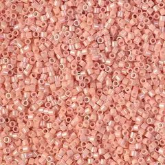 Miyuki Delica Bead 15/0, DBS0207-1, Opaque Tea Rose Luster