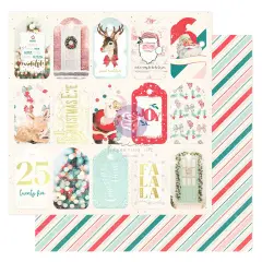 Candy Cane Lane Collection 12x12 Sheet - Festive Feeling (10 SHEETS)