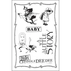 Prima Marketing Inc Cling Stamps - Bedtime Story 655350579104