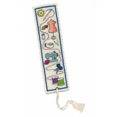 Textile Heritage Sewing Bookmark Counted Cross Stitch Kit Multicolor