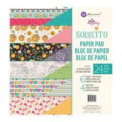 Prima Marketing Inc Julie N Solecito Collection 12x12 Pad - 24 Sheets 655350913441