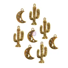 Prima Marketing Inc Golden Desert Collection Metal Embellishments - 8 Pcs / 15.-2.5In 655350645793