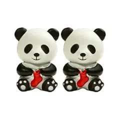 HiyaHiya Knitting Needle Point Protectors Panda (Set of 2) for Large Needles (US 9-15) HIPANDAPOINTLG Multicolor