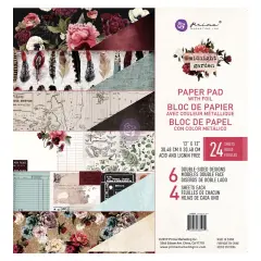 12x12 Midnight Garden Paper Pad