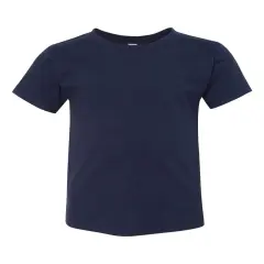 BELLA + CANVAS&reg; Toddler Jersey Crew Neck Shot Sleeve T-Shirt Navy