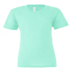 BELLA + CANVAS&reg; Lightweight Triblend Crewneck Short Sleeve T-Shirt Mint Triblend