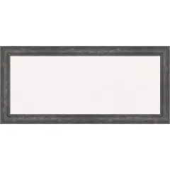 Angled Wood Framed Corkboard, White Cork Metallic