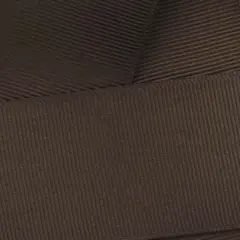 4" Grosgrain Ribbon Solid 850 Brown 25yd