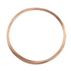 JewelrySupply Round Wire 24 Gauge Dead Soft Rose Gold Filled (Sold by The Foot)