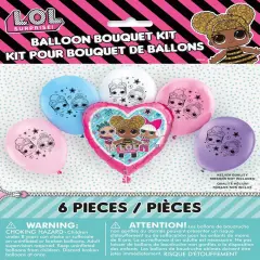 LOL Surprise Foil & Latex Balloon Kit, 6pc