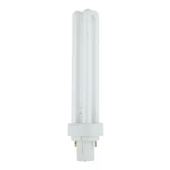 SUNLITE Compact Fluorescent G24D-2 2-Pin 18W 4100k Bulb Cool White