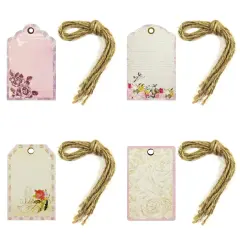 Wrapables Printing Tag, Set of 24 Wedding
