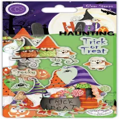 Craft Consortium A5 Clear Stamps-Trick Or Treat