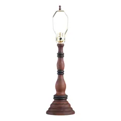 Davenport Lamp Base in Hartford Pumpkin